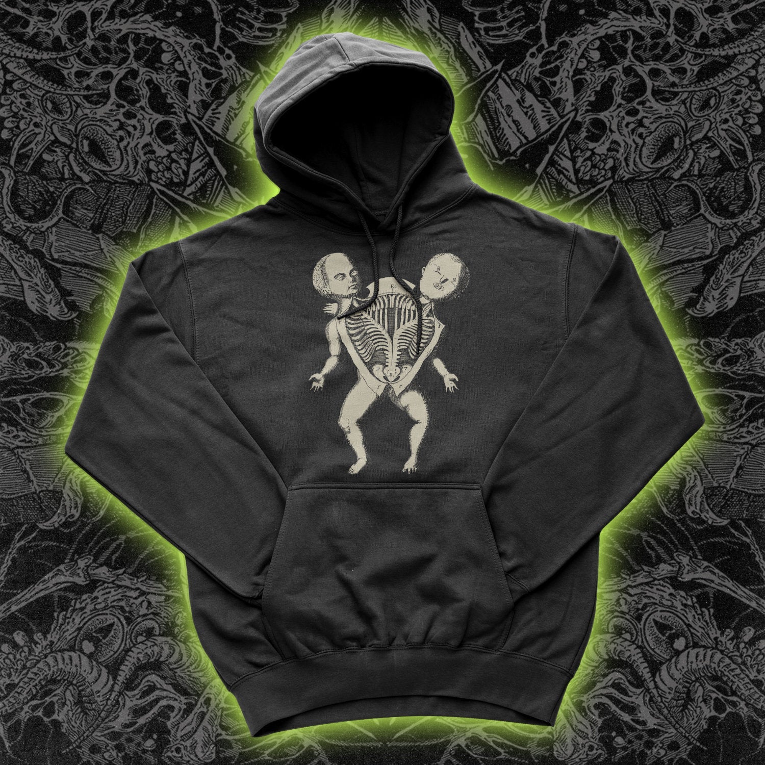 Conjoined Twin Anatomy Hoodie