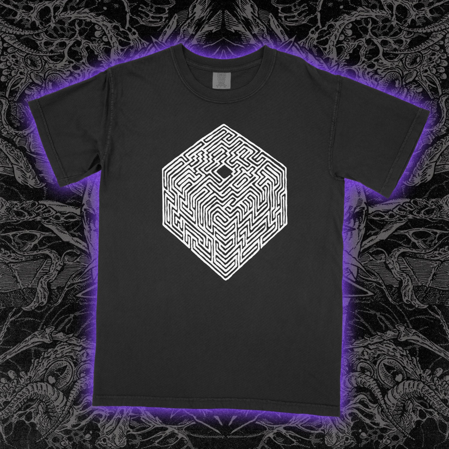 Cube Maze Tee | Occult Clothing