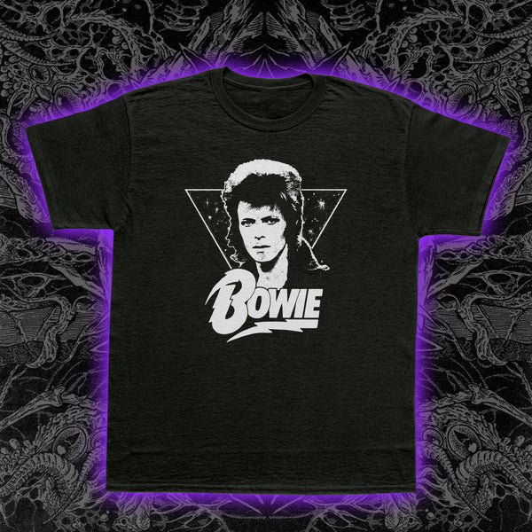 David Bowie Slim Fit Tee | Occult Clothing