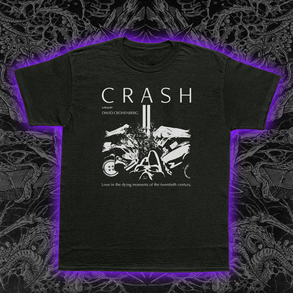 David Cronenberg Crash Slim Fit Tee | Occult Clothing