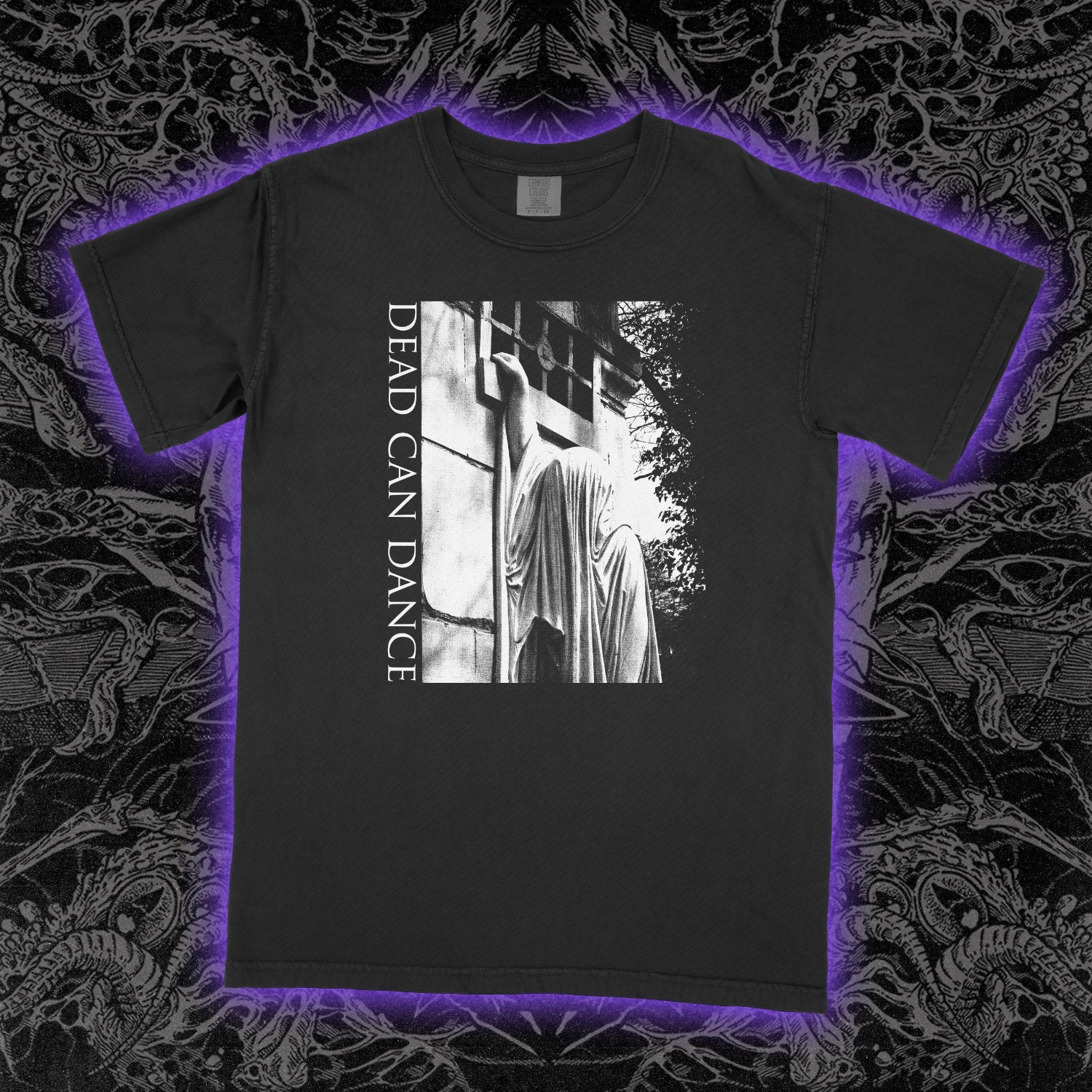 Dead Can Dance Comfort Colors Black Tee