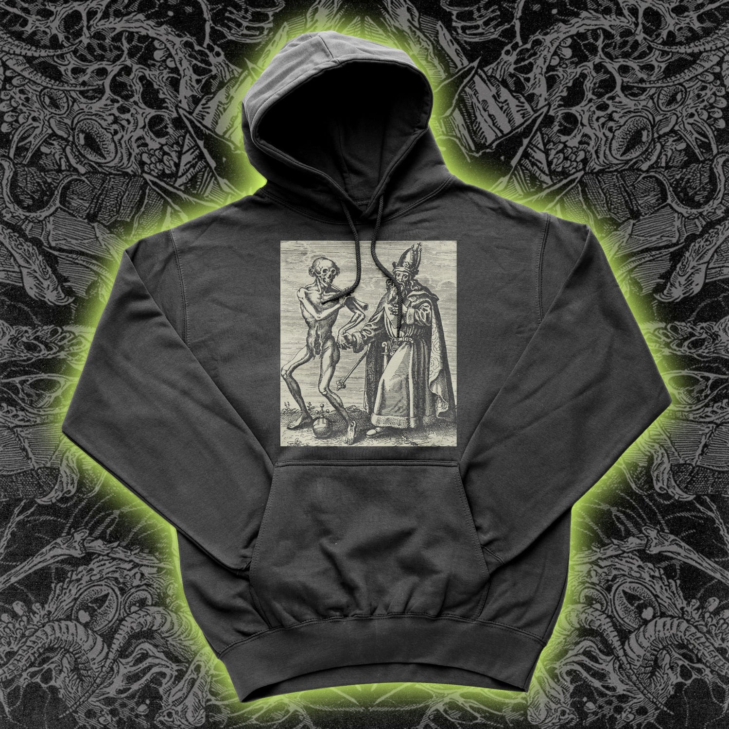 Death And The Pope Hoodie