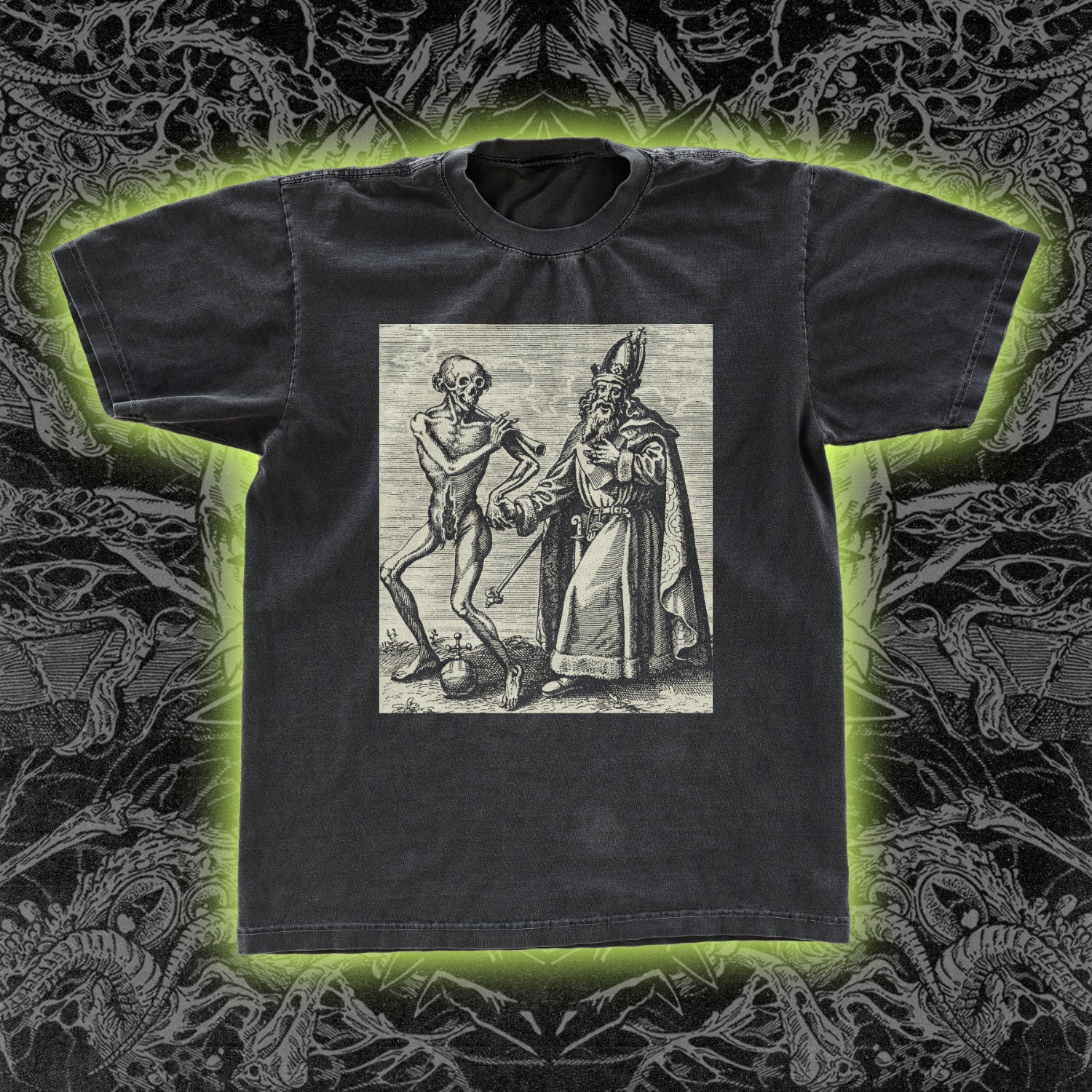 Death And The Pope Classic Tee