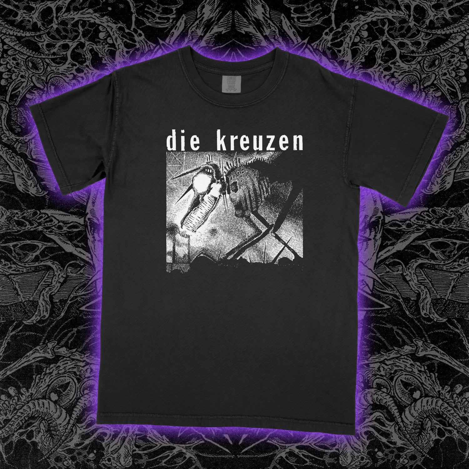 Die Kreuzen Comfort Colors Black Tee