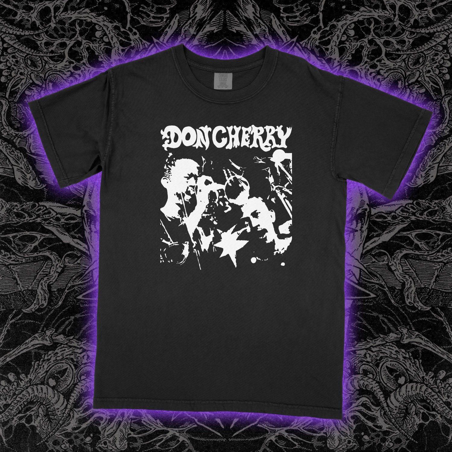 Don Cherry Comfort Colors Black Tee