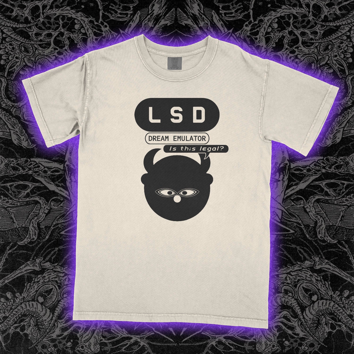 Dream Emulator LSD Comfort Colors Ivory Tee