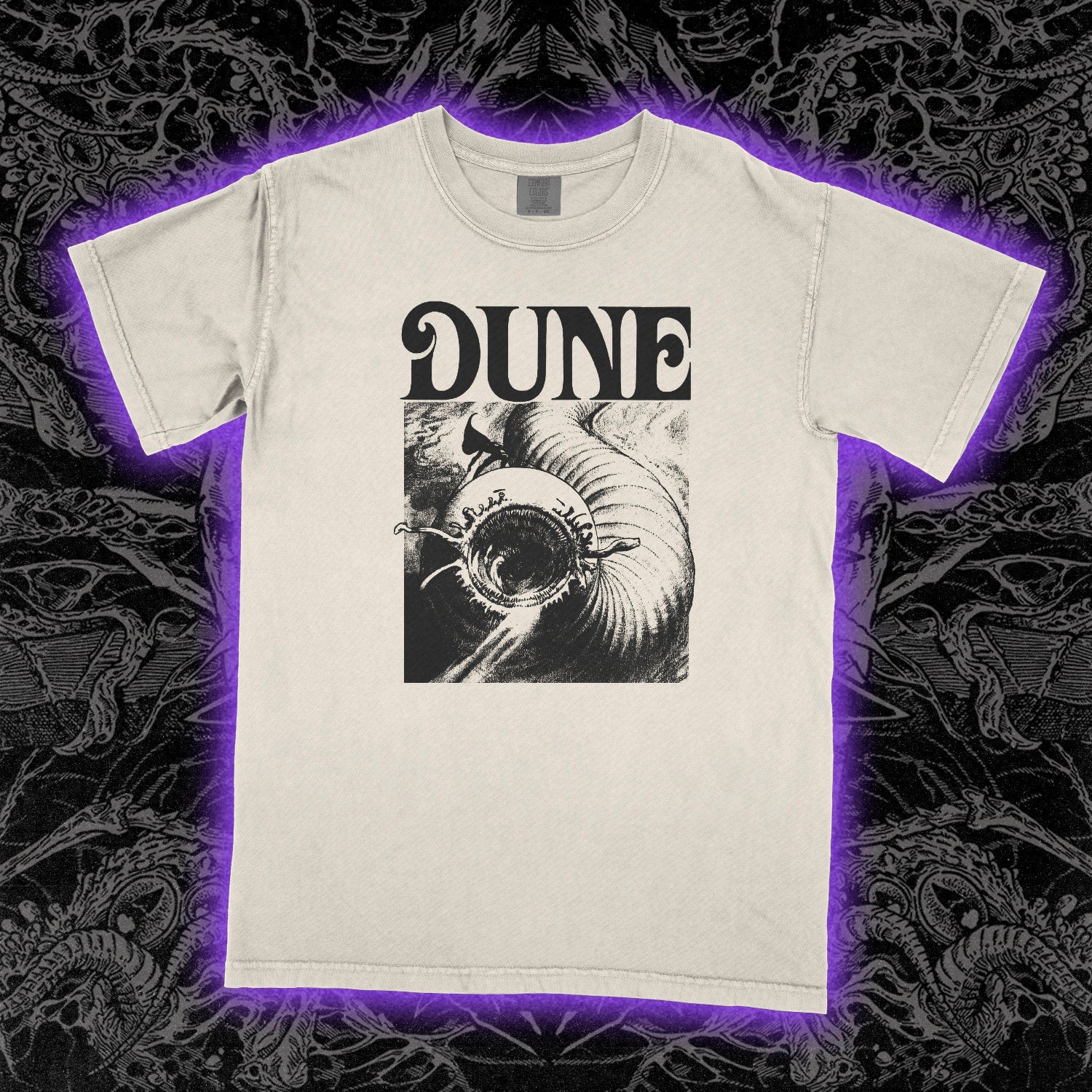 Dune Sandworm Comfort Colors Ivory Tee