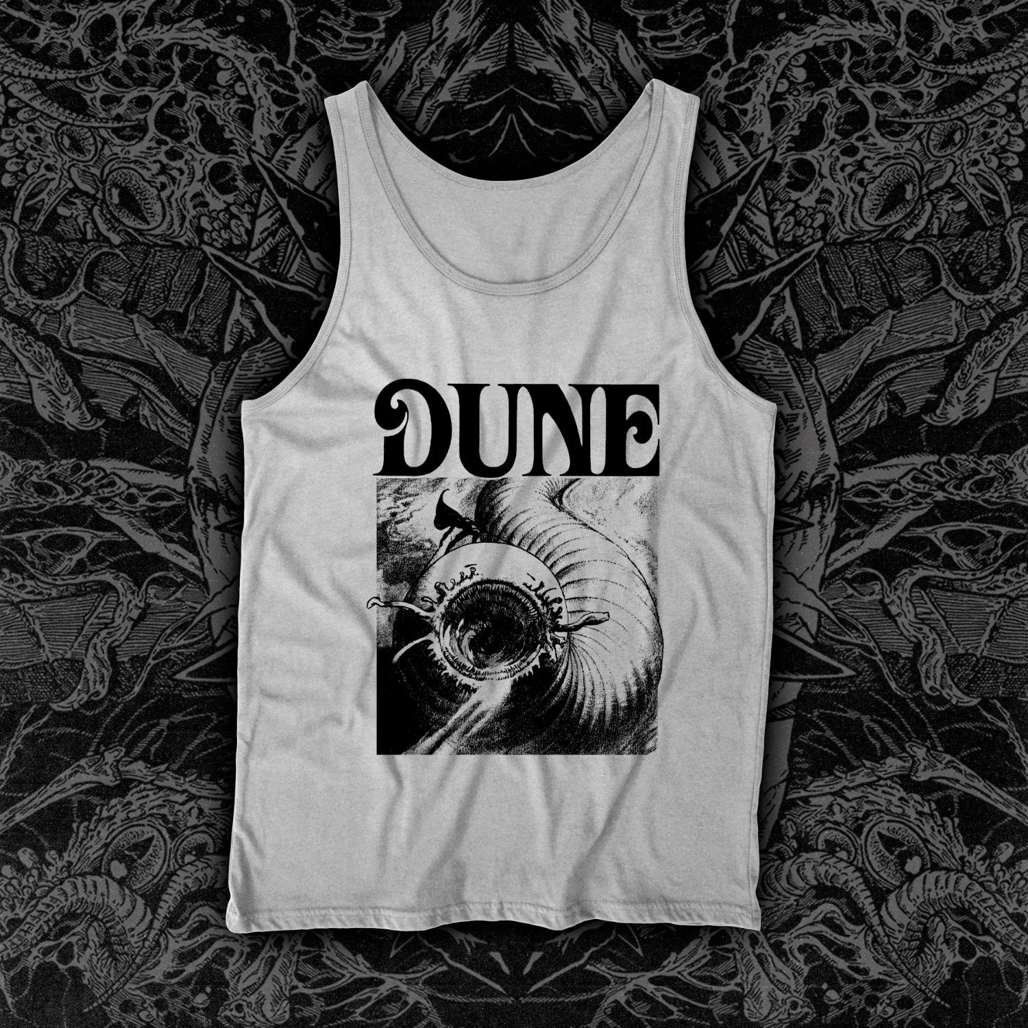 Dune Sandworm Tank White