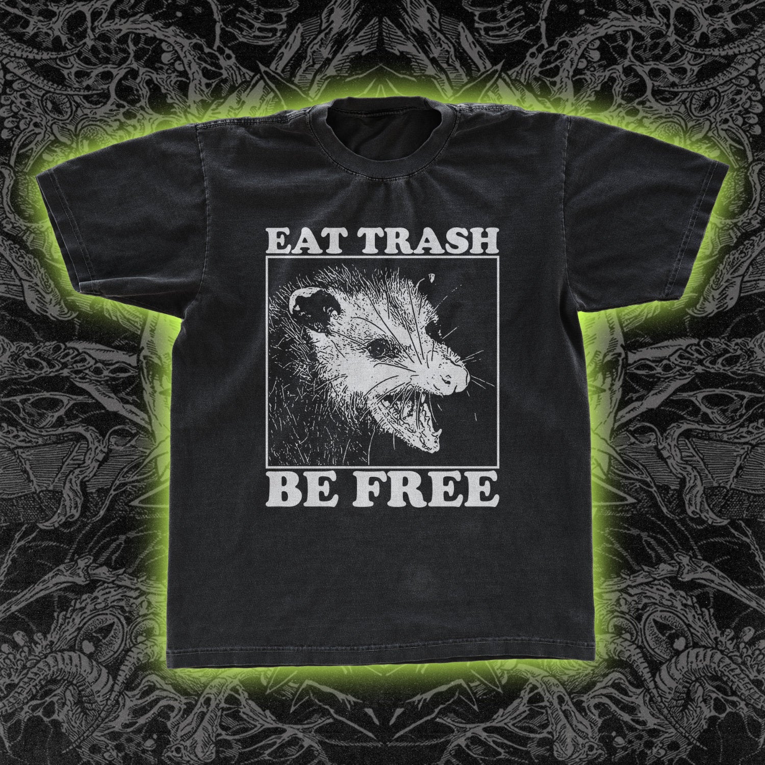 Eat Trash Be Free Classic Tee