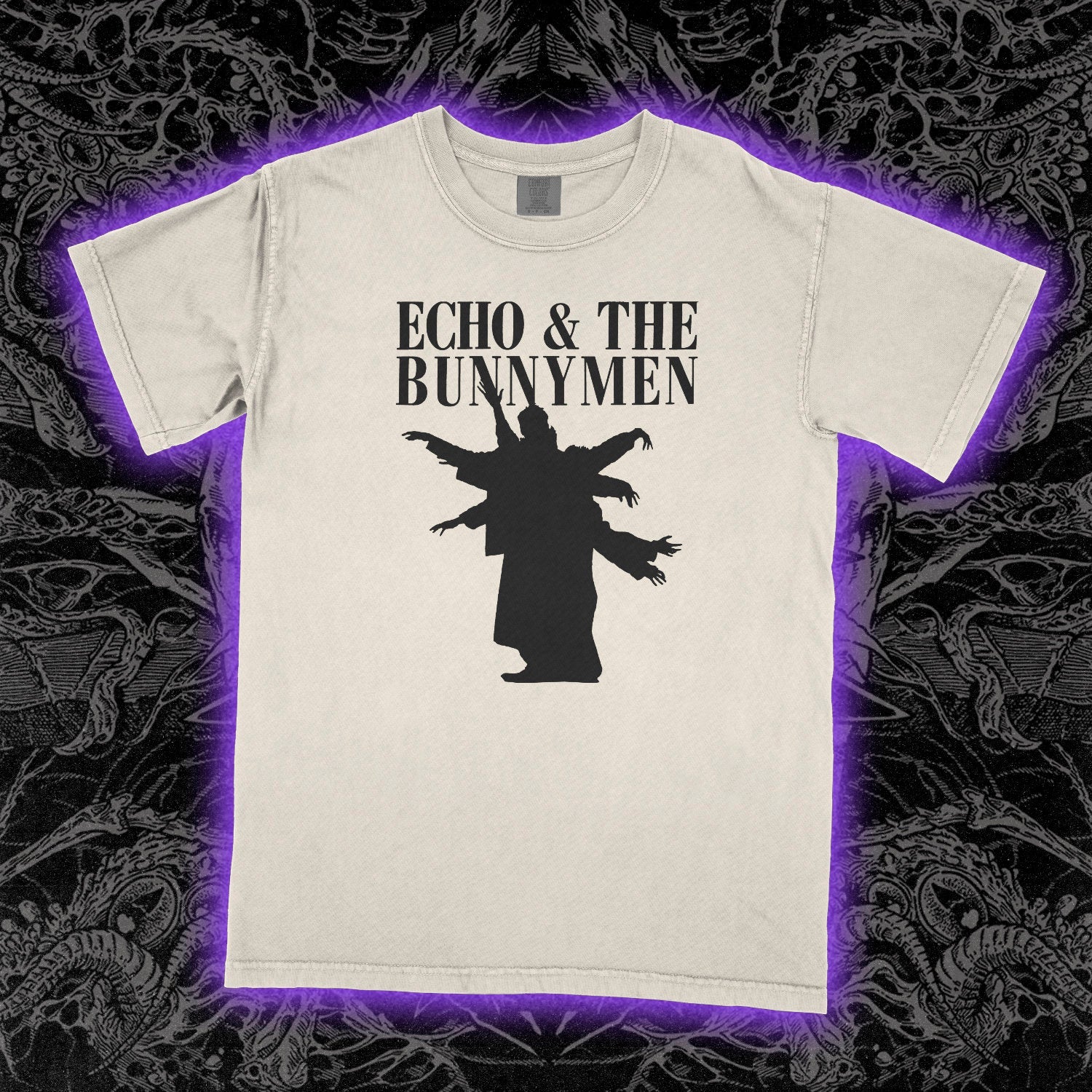 Echo And The Bunnymen Comfort Colors Ivory Tee