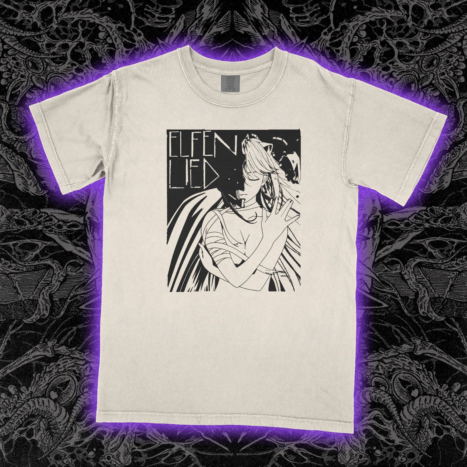 Elfen Lied Comfort Colors Ivory Tee