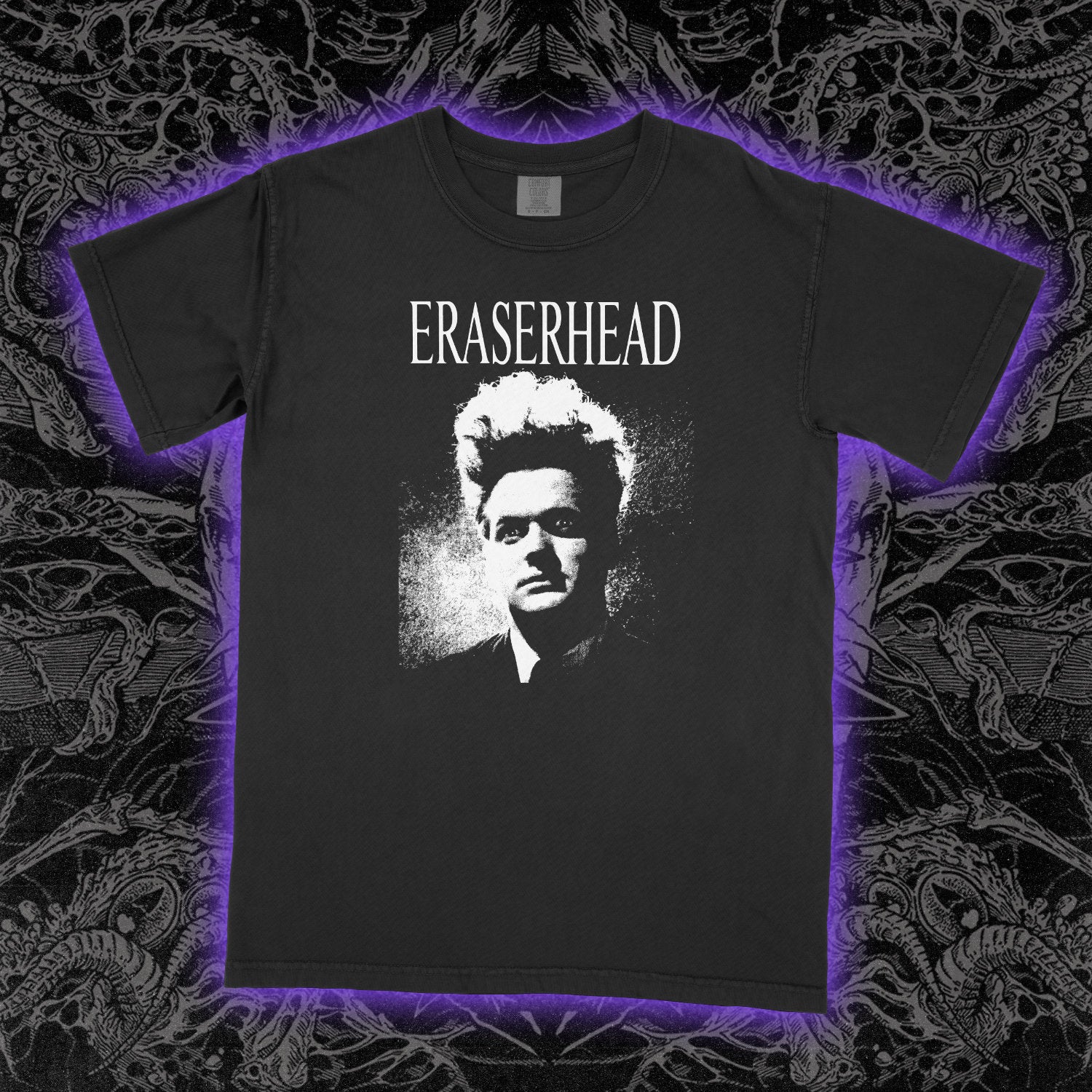 Eraserhead Henry Comfort Colors Black Tee