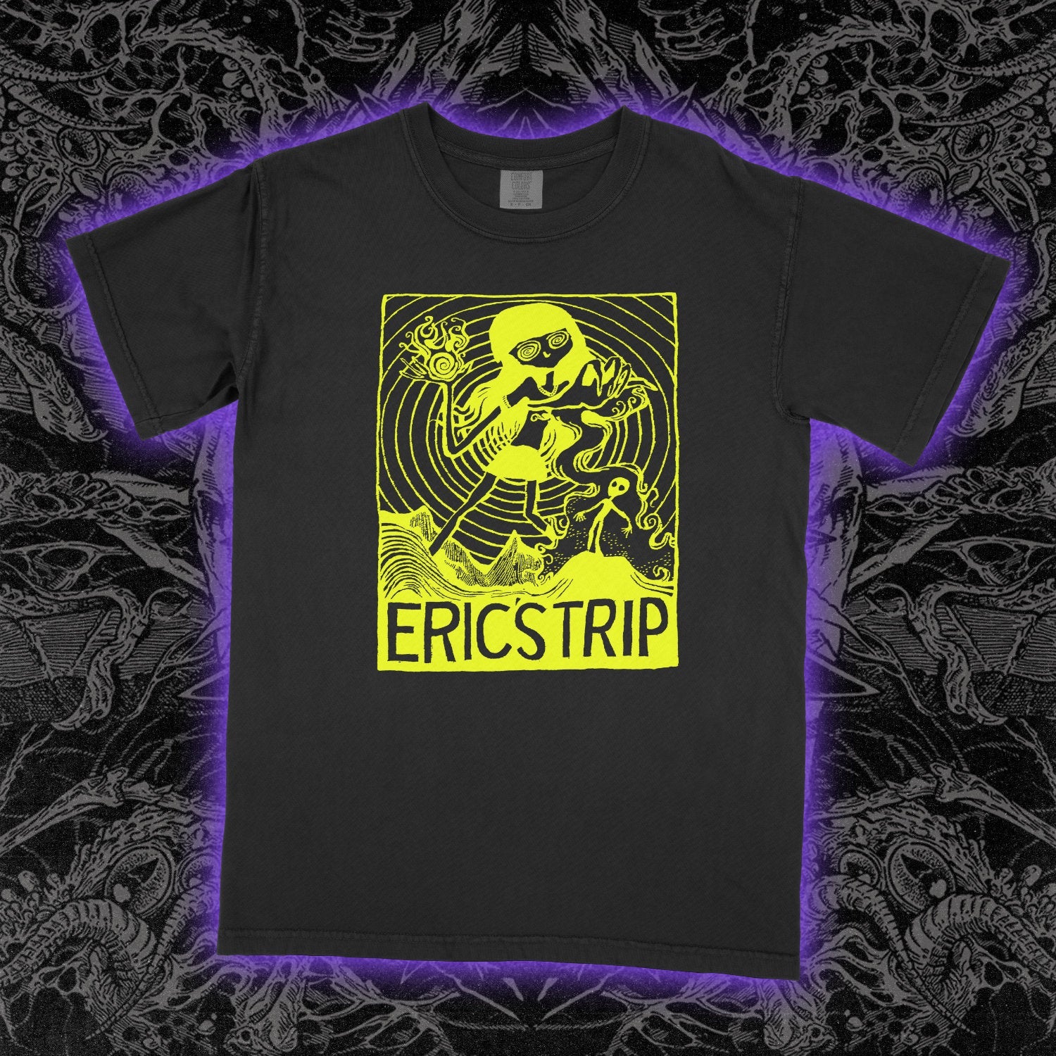 Eric's Trip Comfort Colors Black Tee