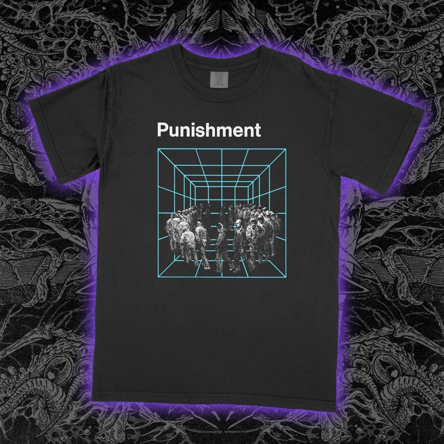 Eternal Punishment Comfort Colors Black Tee