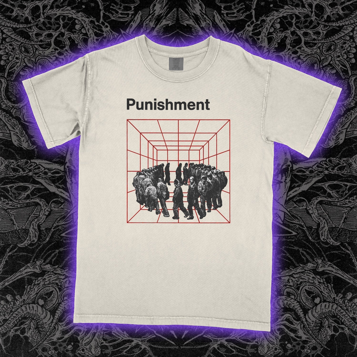 Eternal Punishment Comfort Colors Ivory Tee