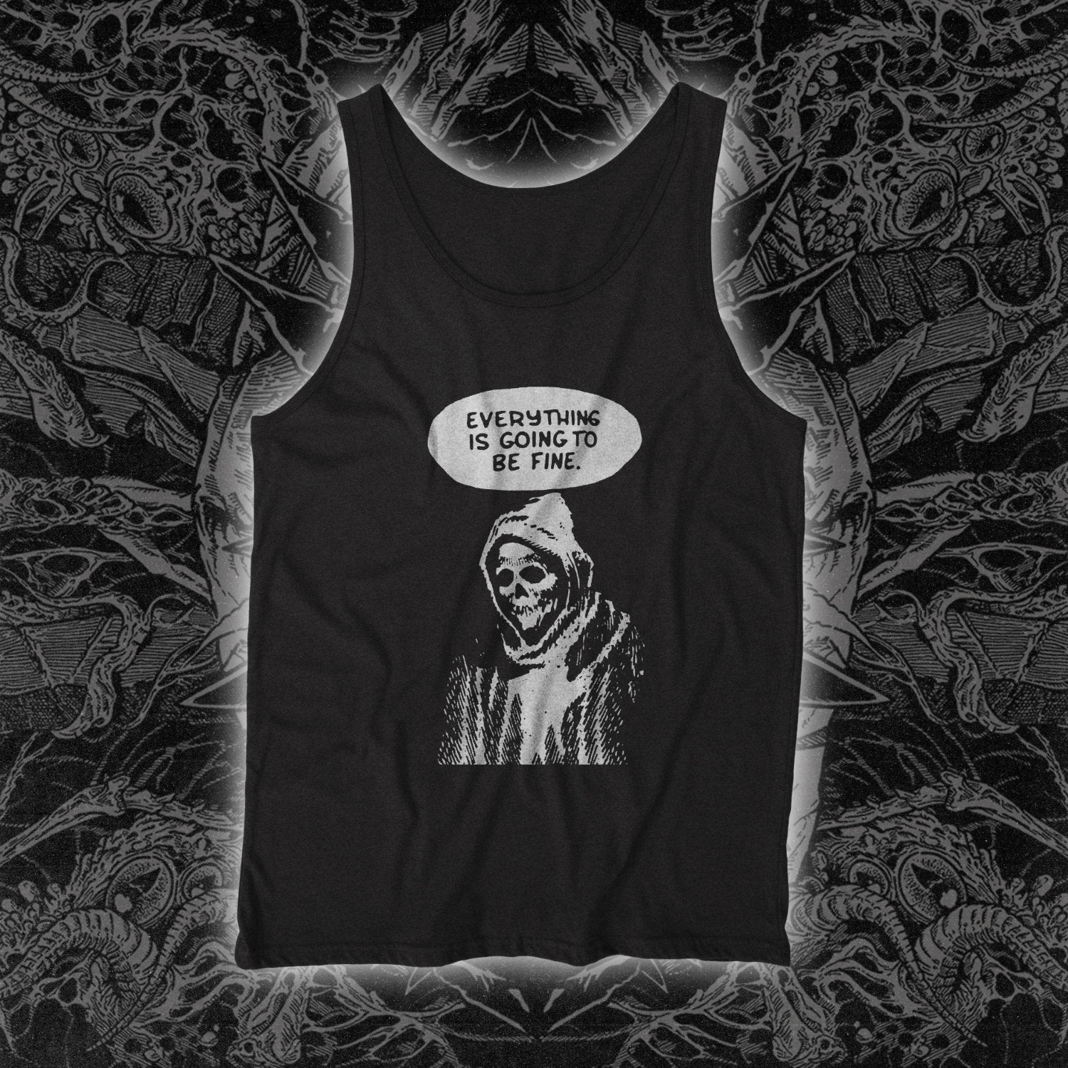 Everything Is Going To Be Fine Tank Black