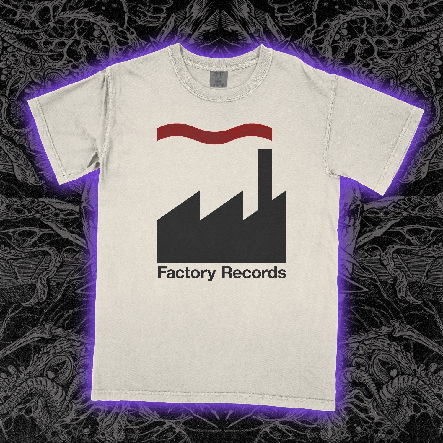 Factory Records Comfort Colors Ivory Tee