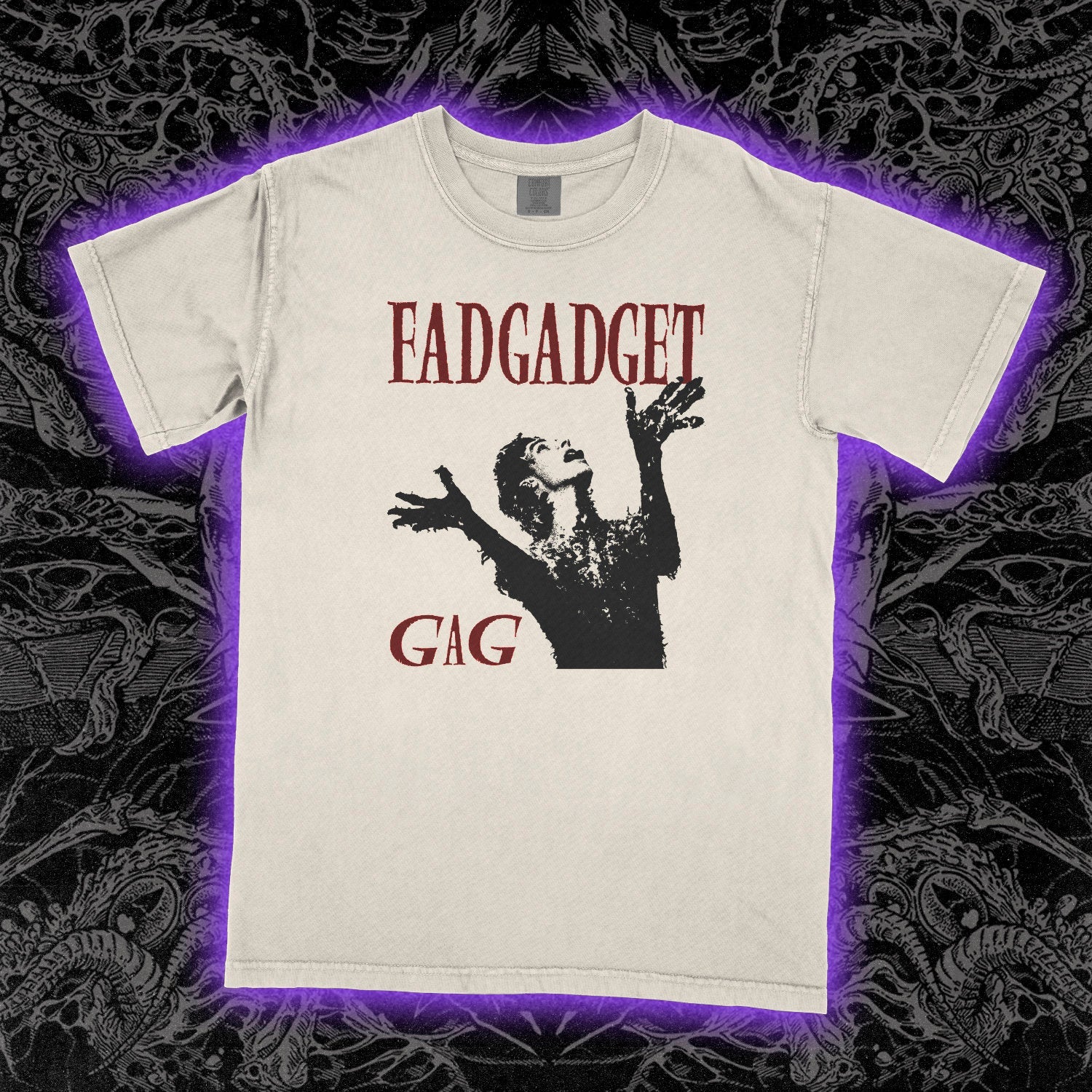 Fad Gadget Gag Comfort Colors Ivory Tee