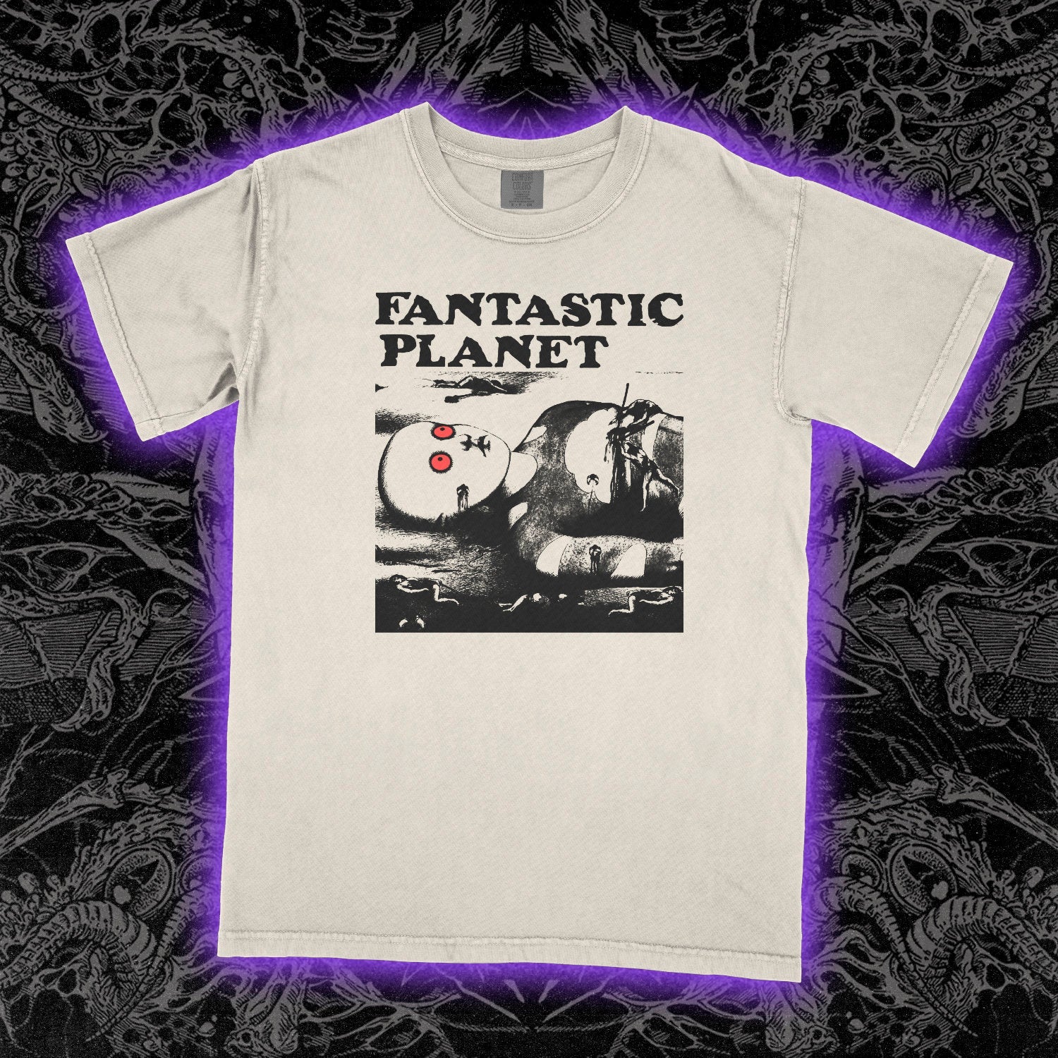 Fantastic Planet Comfort Colors Ivory Tee