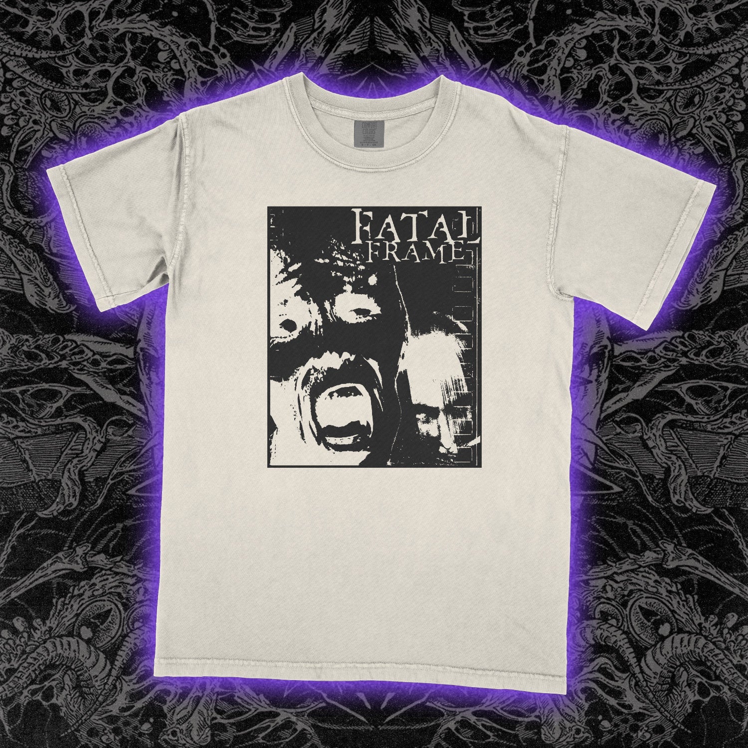 Fatal Frame Comfort Colors Tee Ivory