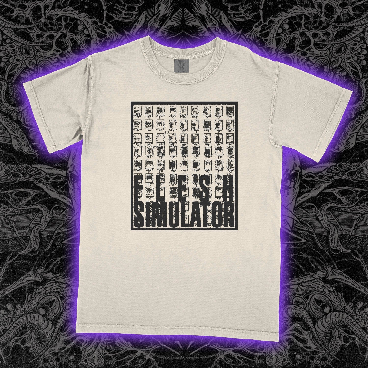 Flesh Simulator FOIA Comfort Colors Ivory Tee