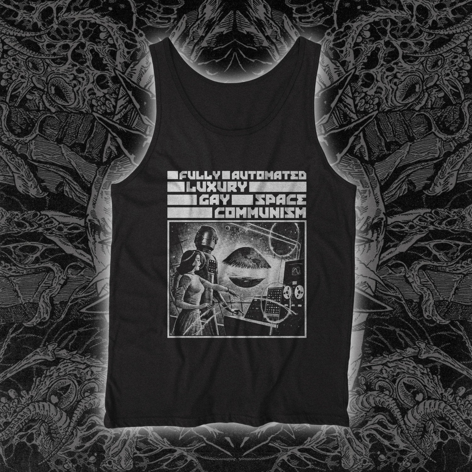 Fully Automated Luxury Gay Space Communism Tank Black