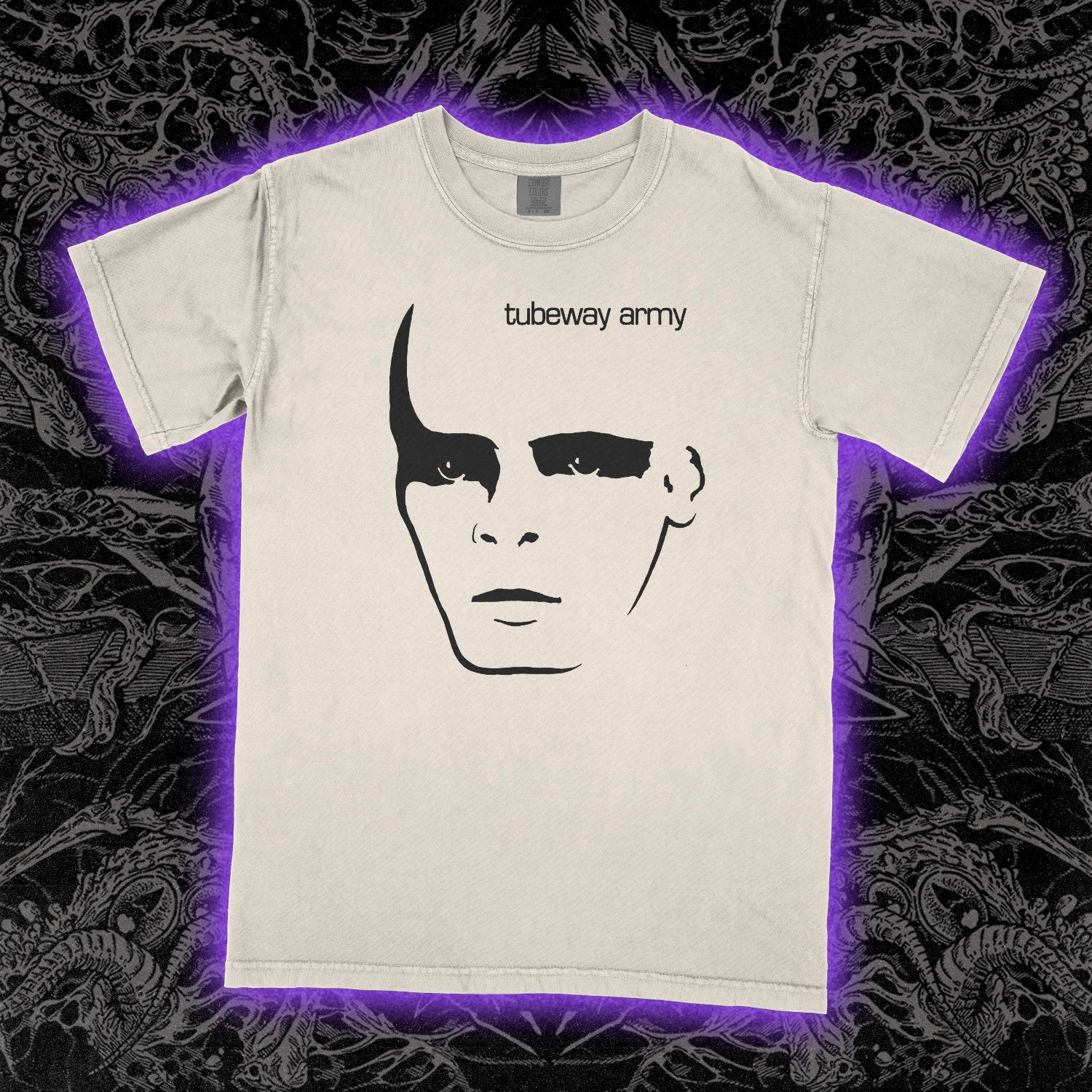 Gary Numan Tubeway Army Comfort Colors Ivory Tee