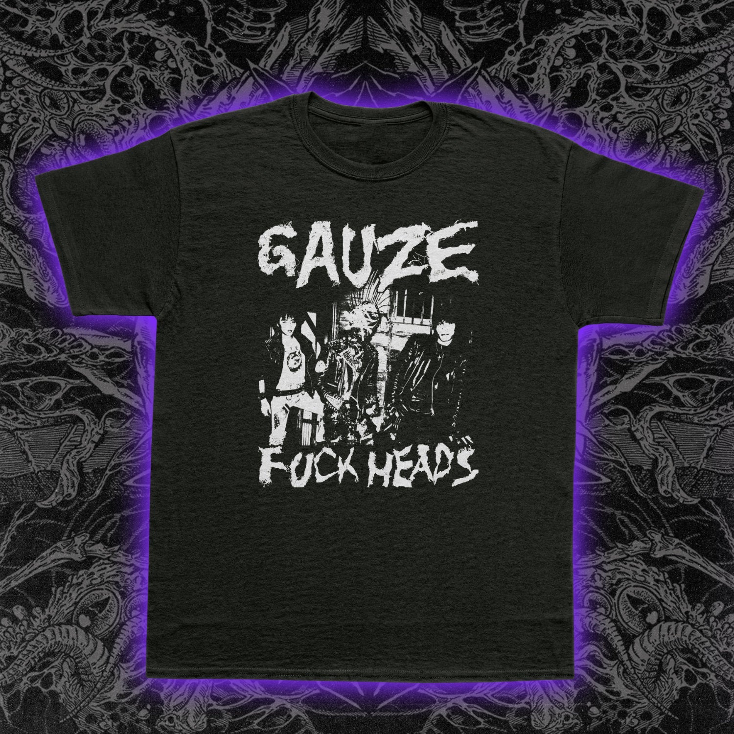 Gauze Fuck Heads Premium Tee