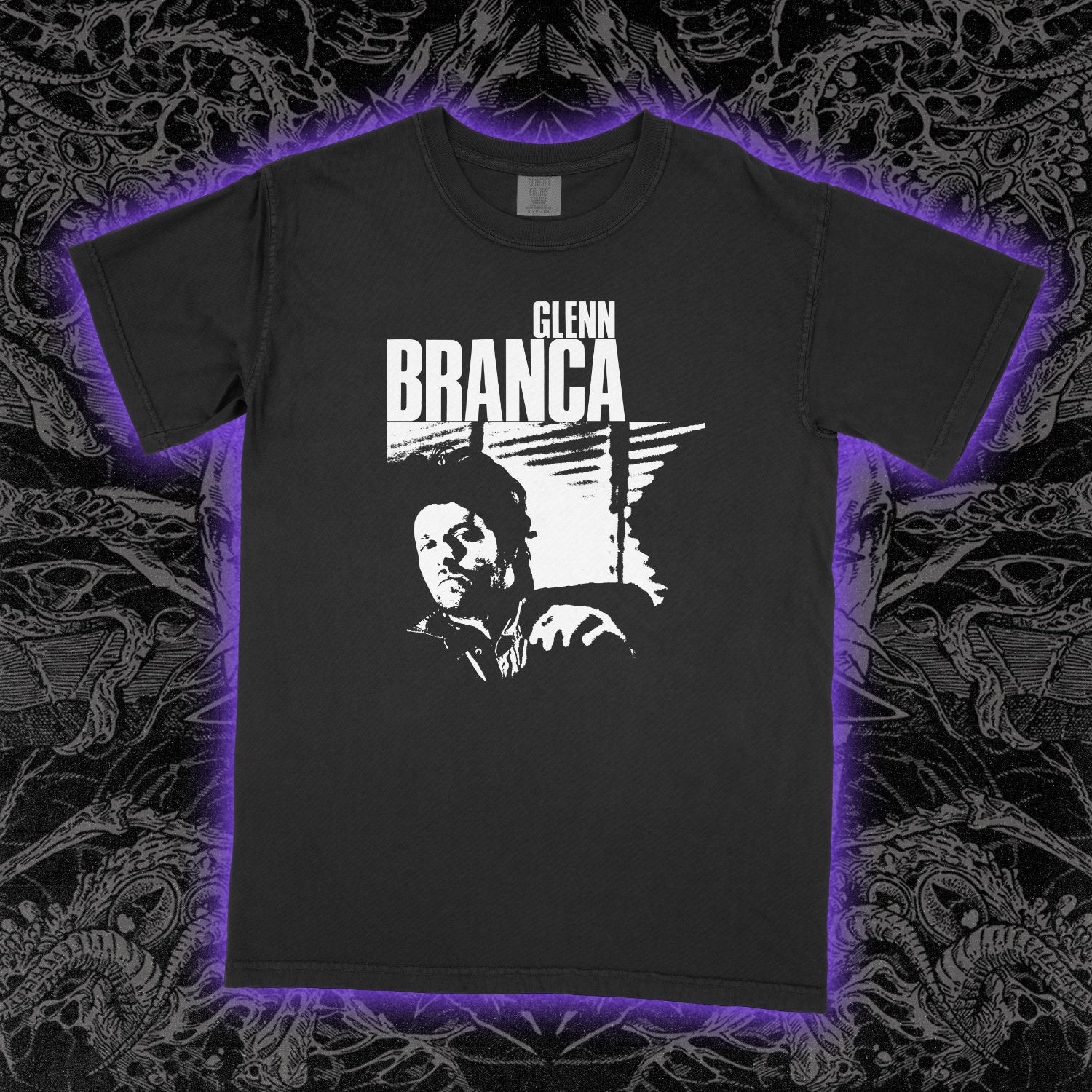 Glenn Branca Comfort Colors Black Tee