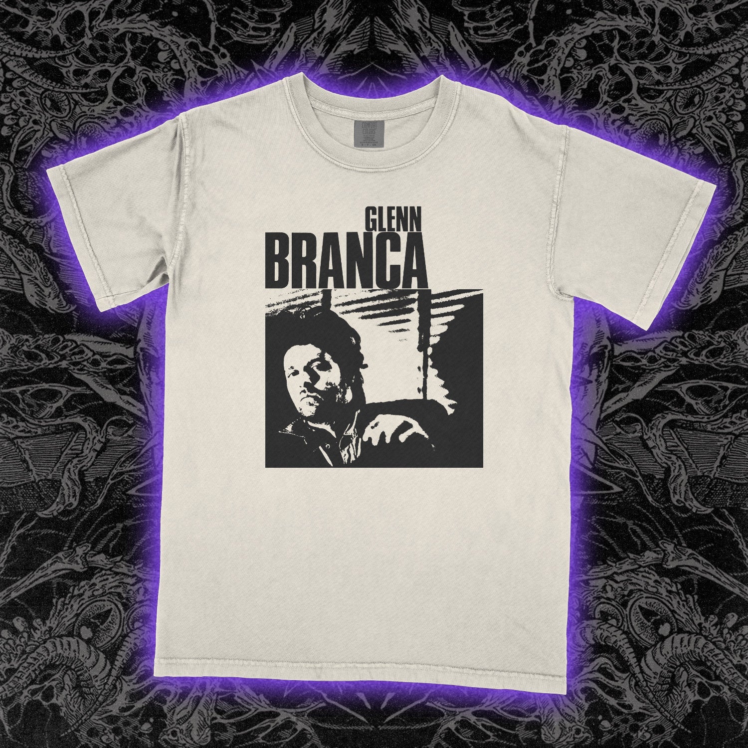 Glenn Branca Comfort Colors Ivory Tee