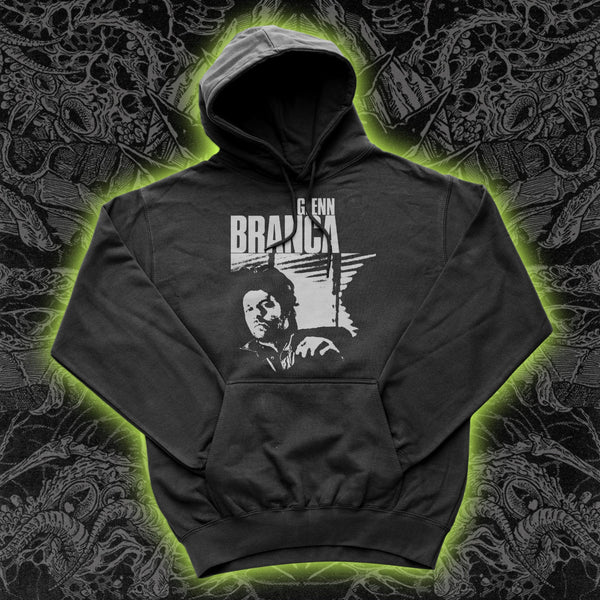 Glenn Branca For Dark Colors Hoodie | Occult, Cult, and Obscure Clothing  and Tshirts | Night Channels