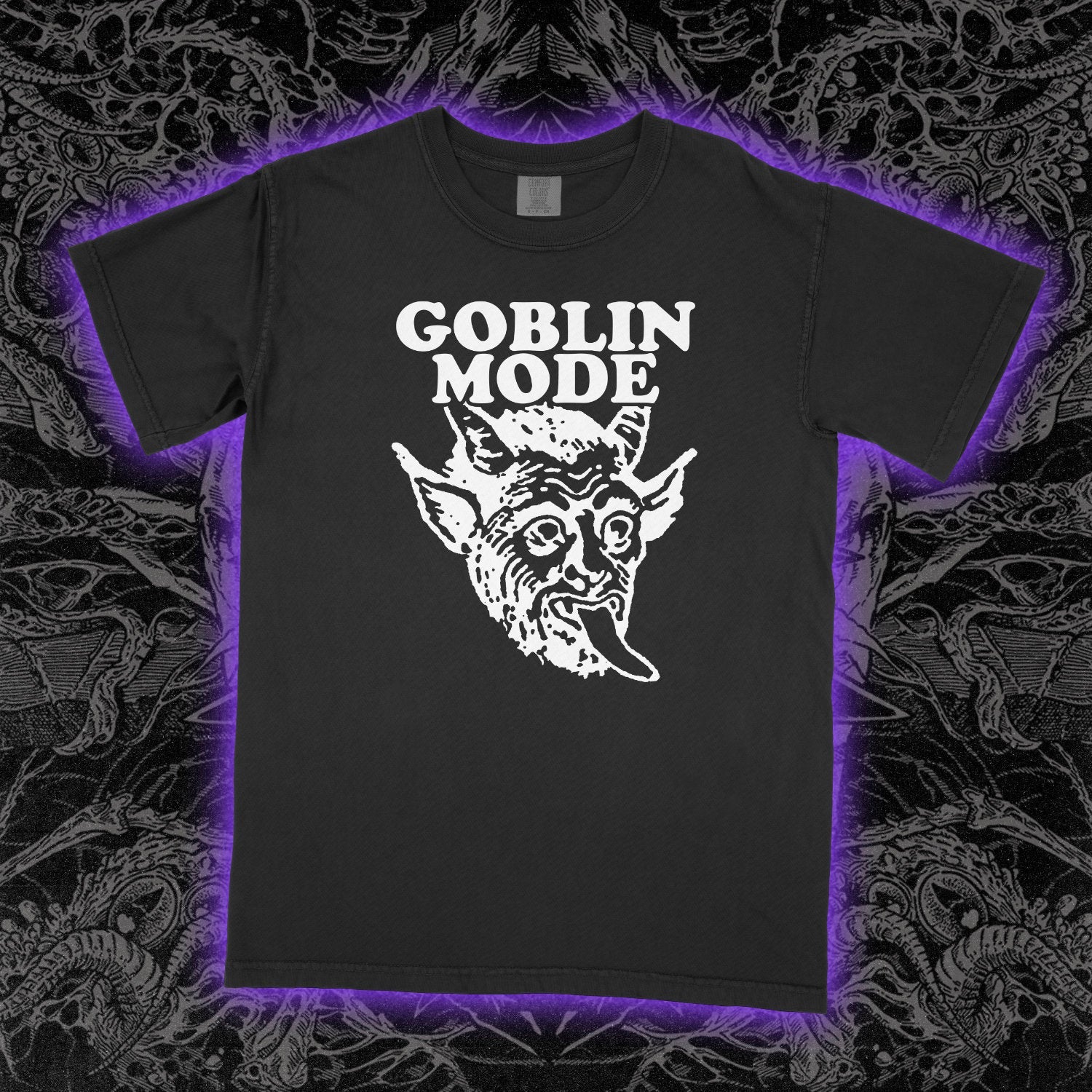 Goblin Mode Comfort Colors Black Tee