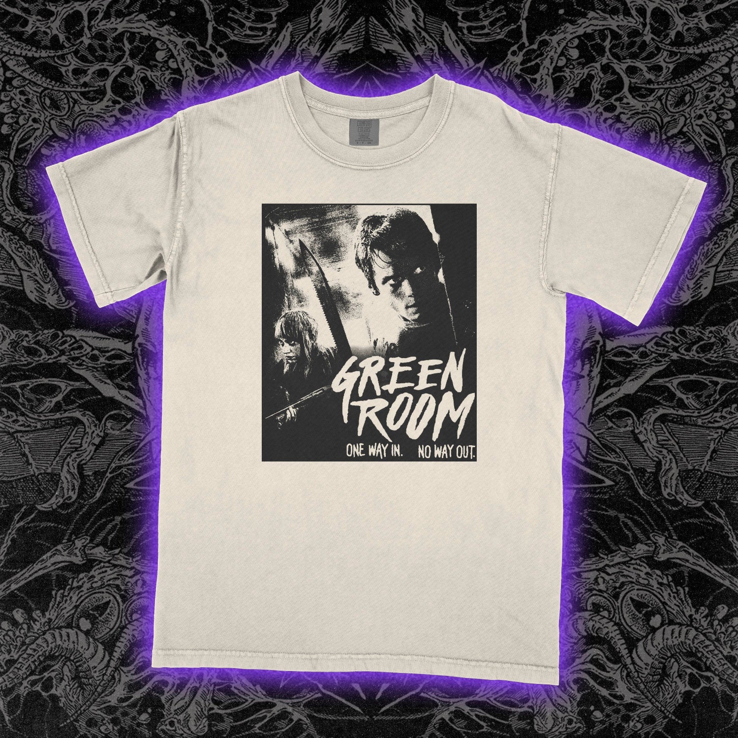 Green Room Movie Comfort Colors Ivory Tee