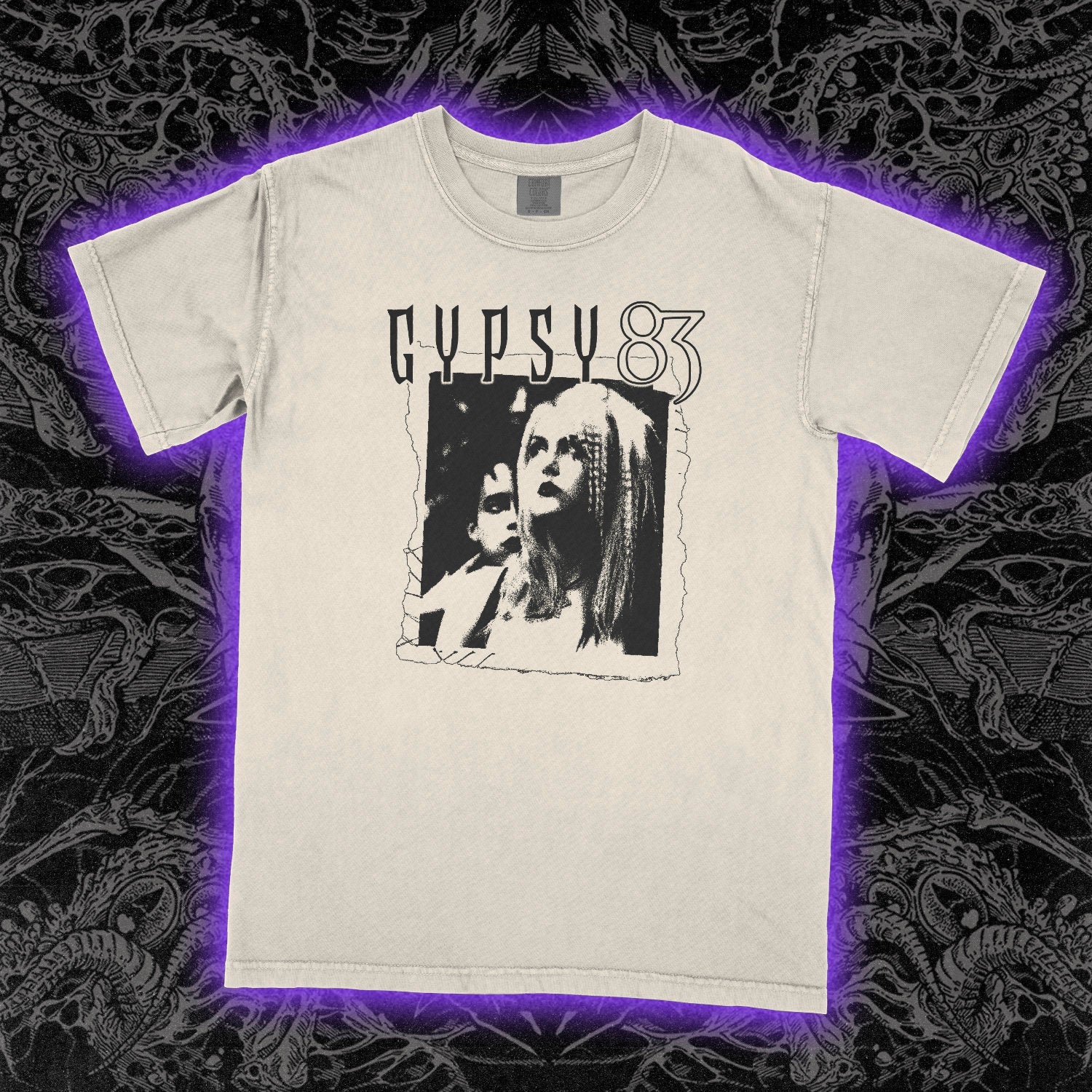 Gypsy Film 1983 Comfort Colors Ivory Tee