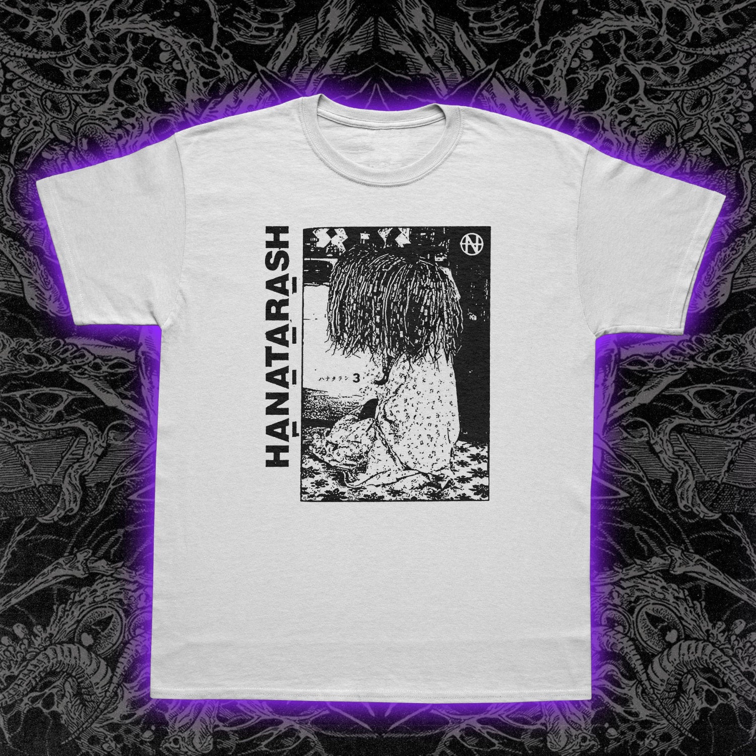 Hanatarash Noise Slim Fit Tee | Occult Clothing