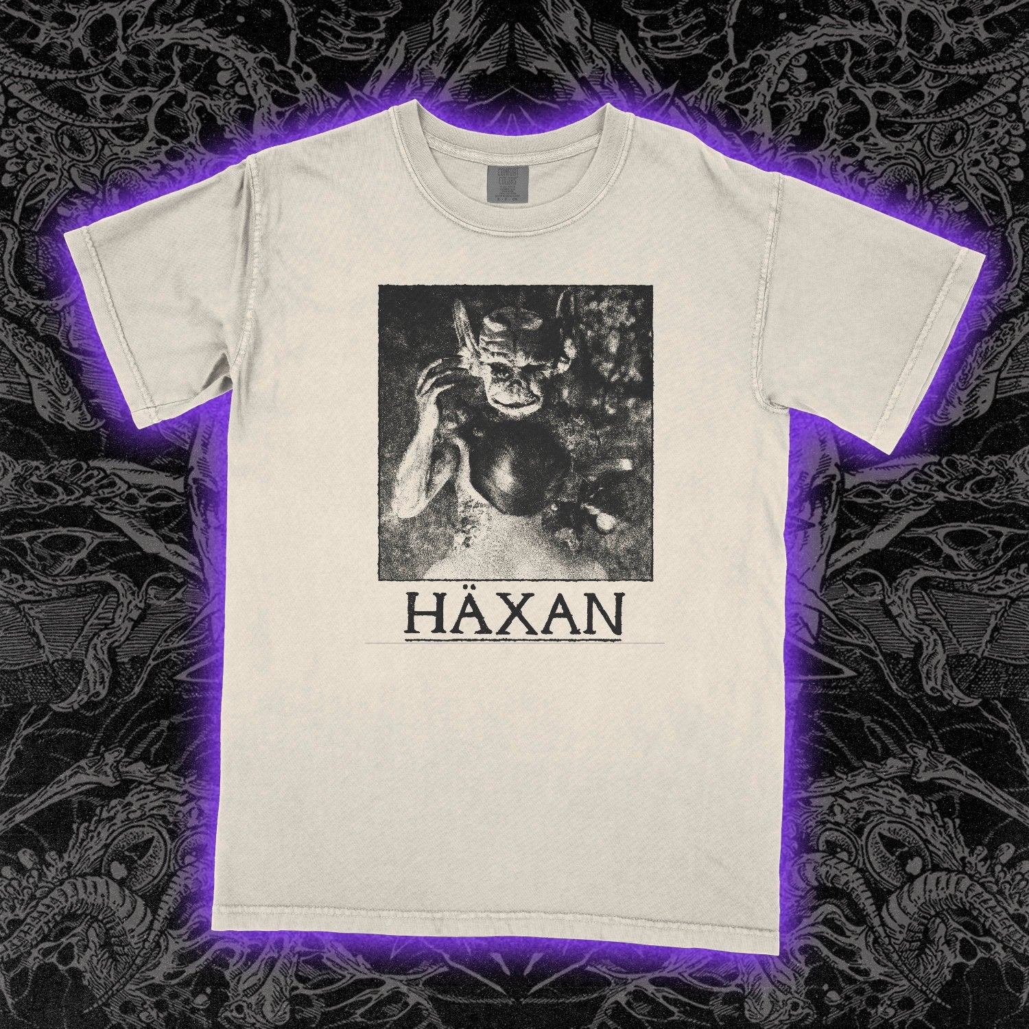 Haxan Magick 1922 Comfort Colors Ivory Tee