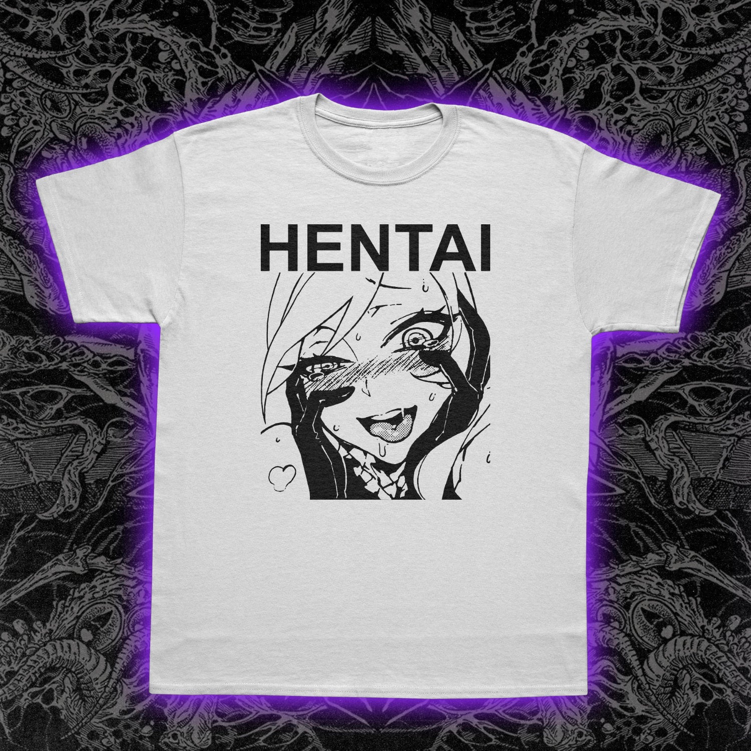 Ahegao tee discount