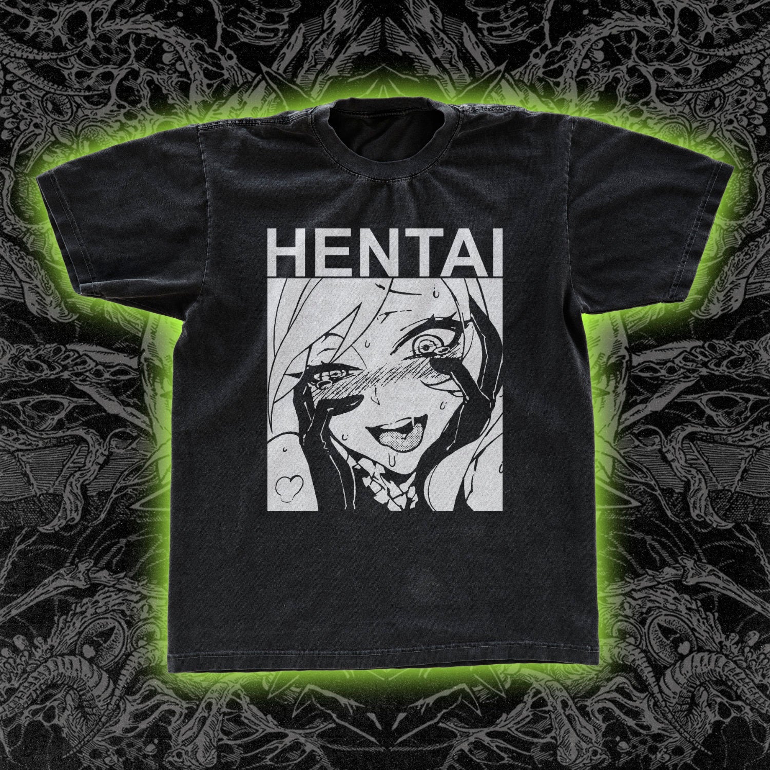 Hentai Ahegao Face | Occult & Obscure Clothing | Night Channels