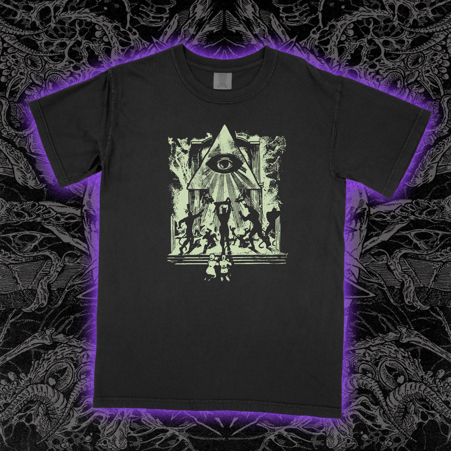 Illuminated Altar Comfort Colors Black Tee