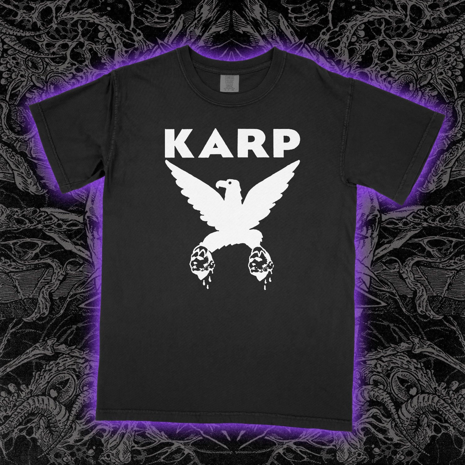 Karp Band Comfort Colors Black Tee