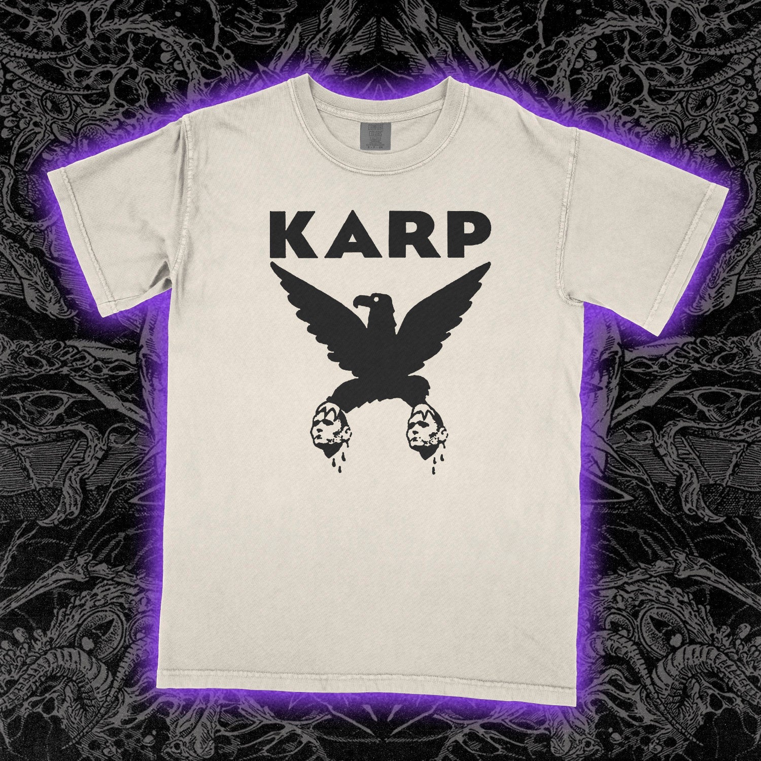 Karp Band Comfort Colors Ivory Tee