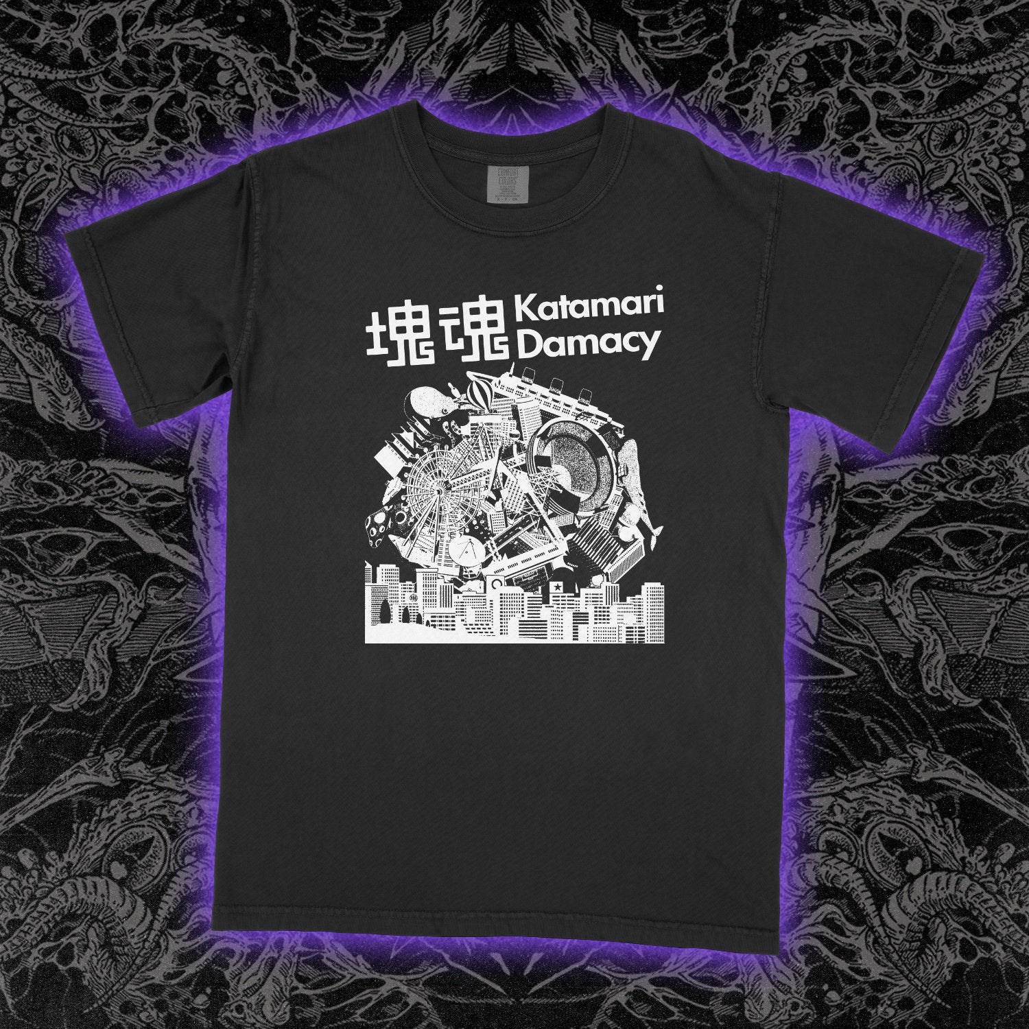 Katamari Damacy Comfort Colors Tee Black