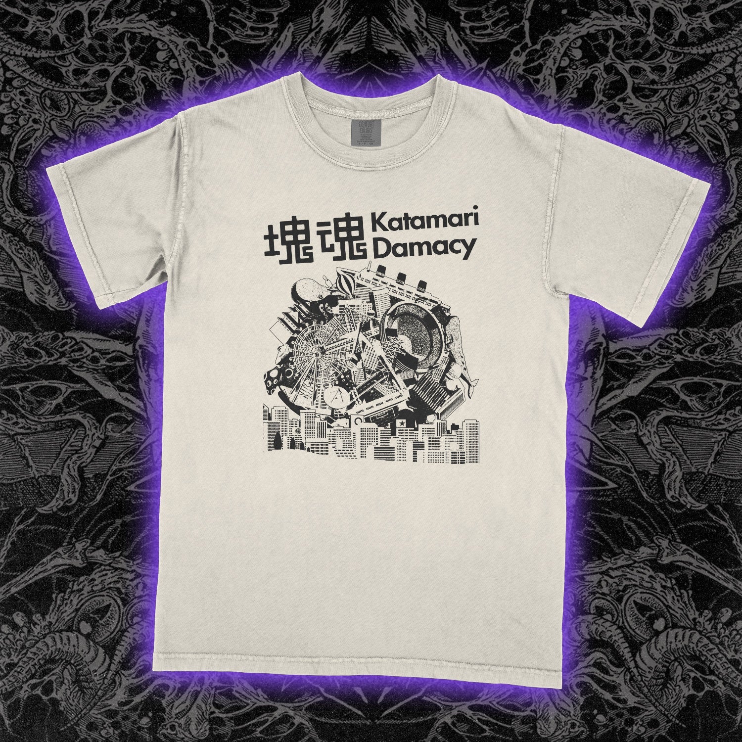 Katamari Damacy Comfort Colors Tee Ivory