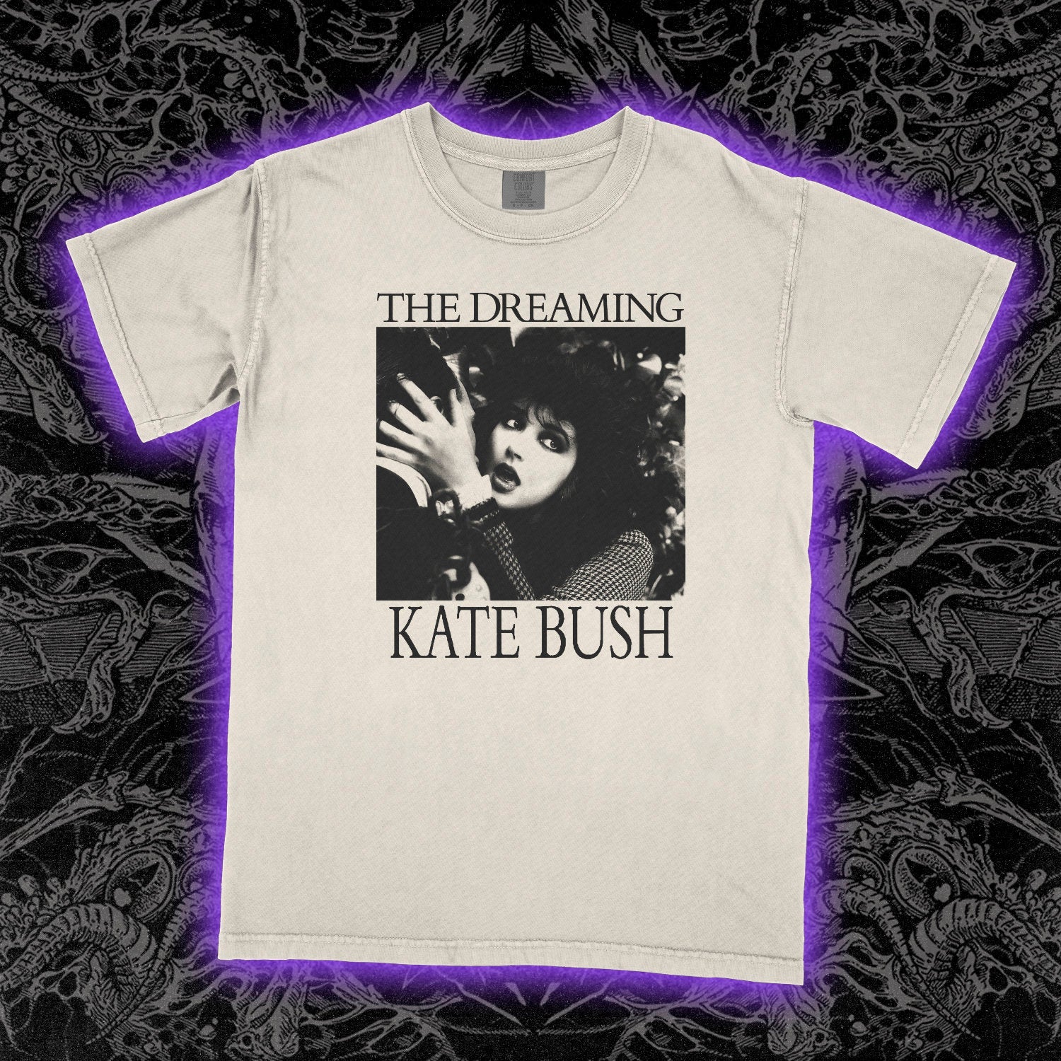 Kate Bush The Dreaming Comfort Colors Ivory Tee