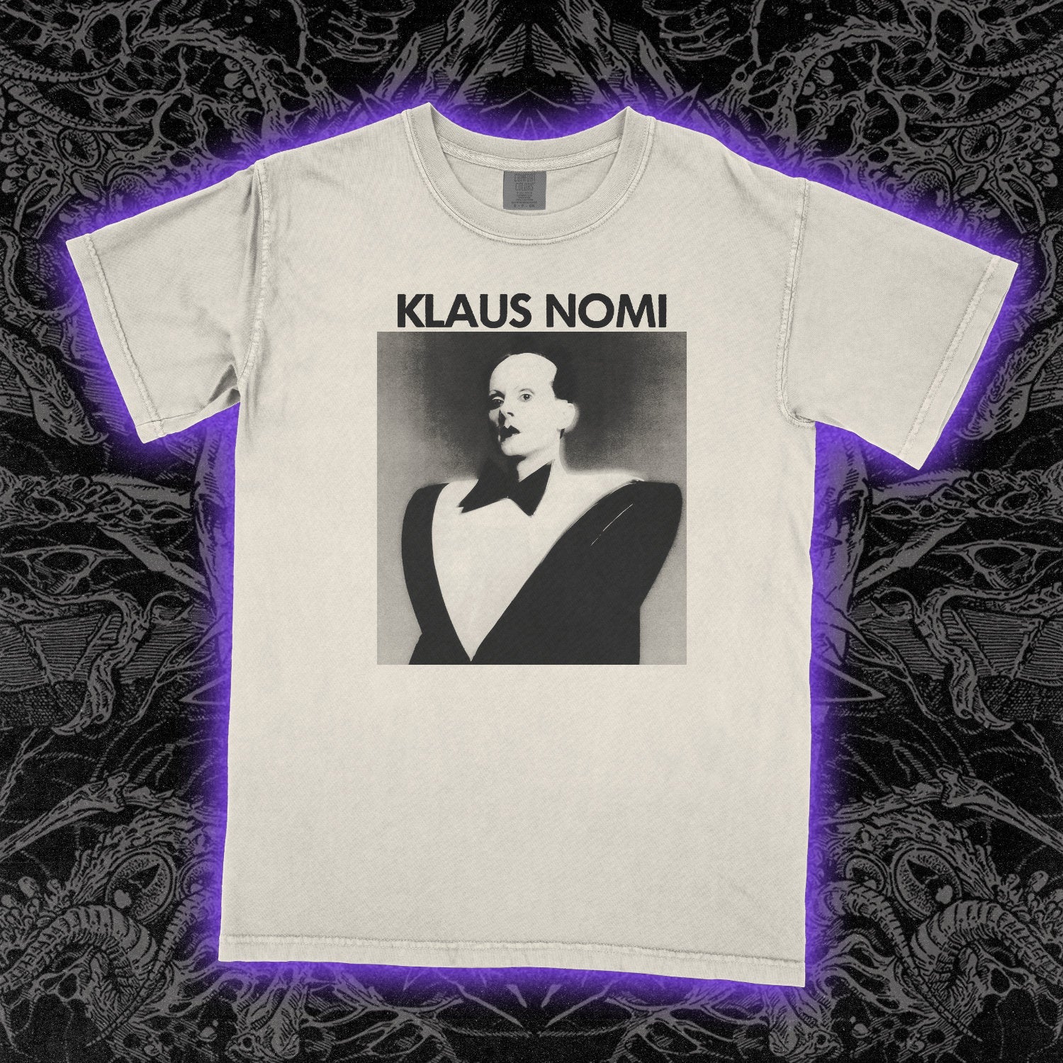 Klaus Nomi Comfort Colors Ivory Tee