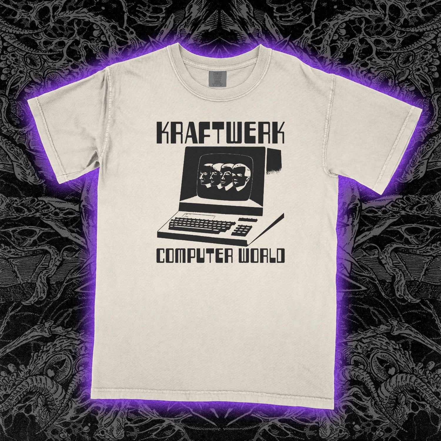 Kraftwerk Computer World Comfort Colors Ivory Tee