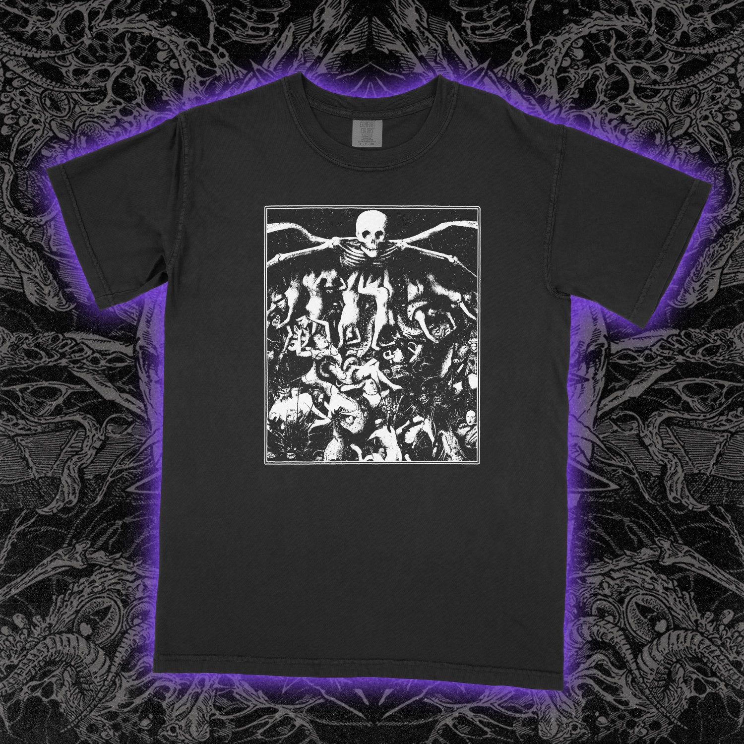 Last Judgement Comfort Colors Black Tee