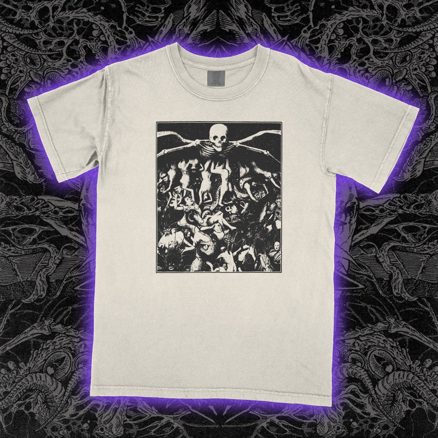 Last Judgement Comfort Colors Ivory Tee