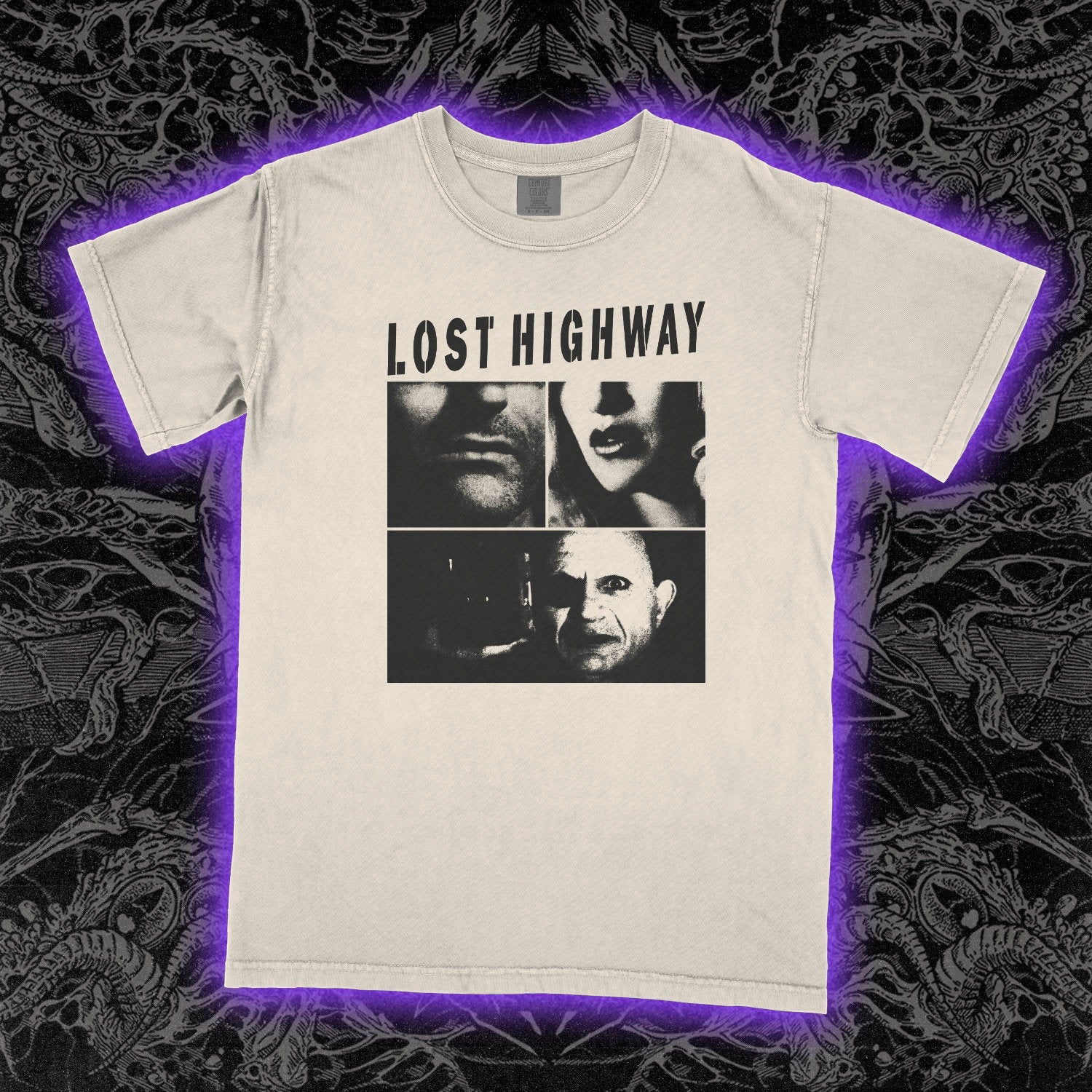 Lost Highway Comfort Colors Ivory Tee