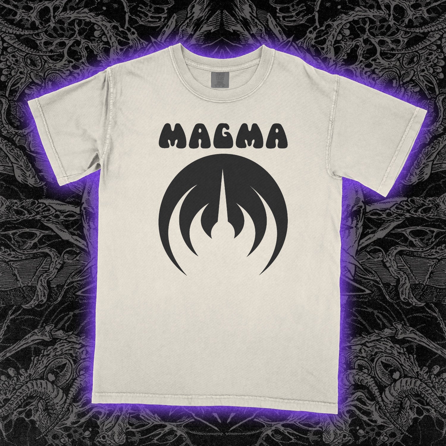 Magma Band Comfort Colors Ivory Tee